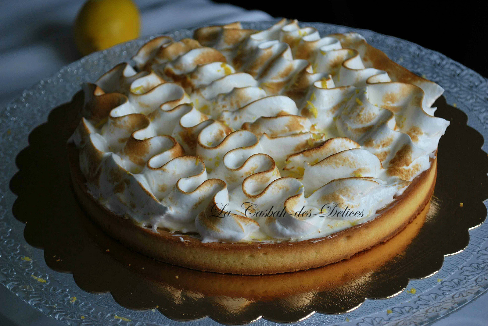 Tarte Au Citron Meringuee Cap Patisserie La Casbah Des Delices