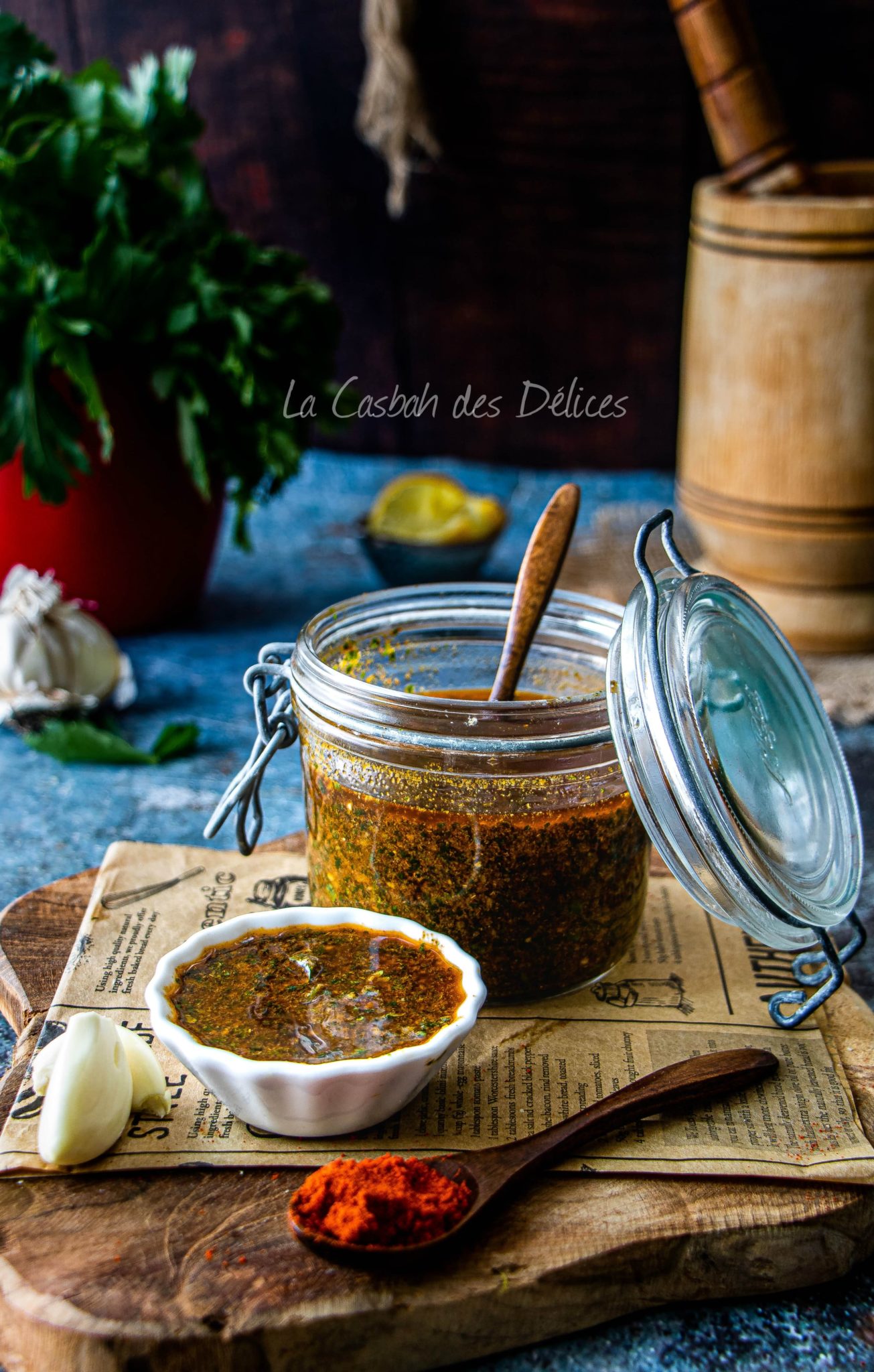 Chermoula : sauce et marinade marocaine facile - La Casbah des Delices